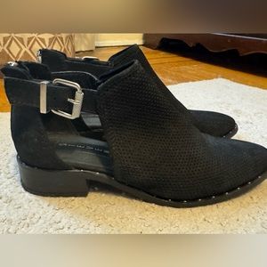 Steve Madden Cirsi Ankle Black Boot